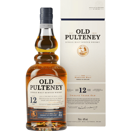 OLD PULTENEY SCOTCH-12 YR SGL MALT 750ML